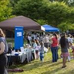 A variety of booths were held at the event, ranging from Oregon Black Pioneers to a food bank. (Krista Kroiss/Wilsonville Spokesman)